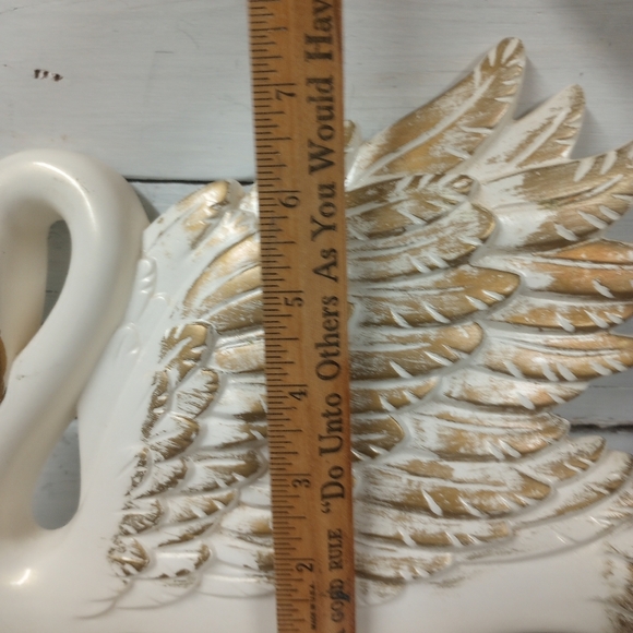 Vintage 1960's Miller Studios Chalkware Swan mid century modern MCM - Picture 4 of 6